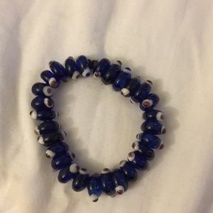 Blue bracelet
